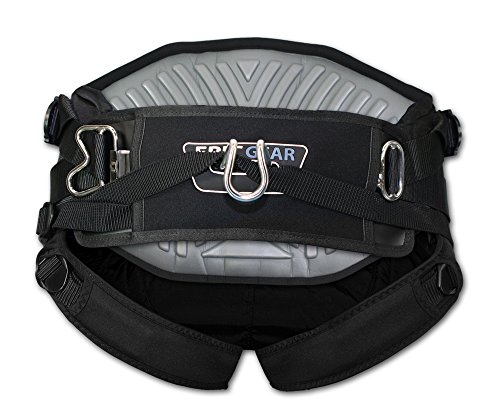 Epic Gear Zephyr Black Large Kite Harness, Kiteboarding Harness, Kiteboarding