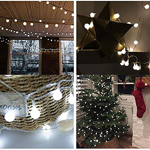 Akabsh Battery Operated String Lights Globe Fairy Lighting Remote Control Lights String Fairy LED 33FT100LEDs Light - Thumbnail 2