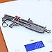 mankecheng Games Metal 1/6 Heavy Shotgun Gun Model Action Figure Arts Toys Collection Keychain Gift