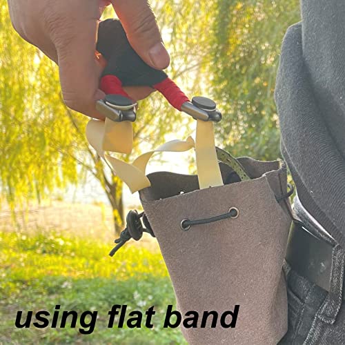 Slingshots for Adults Hunting Stainless Steel Sling Shot for Shooting