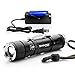 BRIGHTEX XR-700 Pro Kit REAL UL Lab Tested 700 Lumens Super Bright Small Tactical Flashlight XM-L2 U2 LED, Water Resistant, 5 Modes, Zoom, Belt Clip, Fast Charger, 4800mAh 26650 Protected Battery