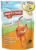 Smart n' Tasty Cat Chicken Dental Grain Free Treats (Pack of 3)