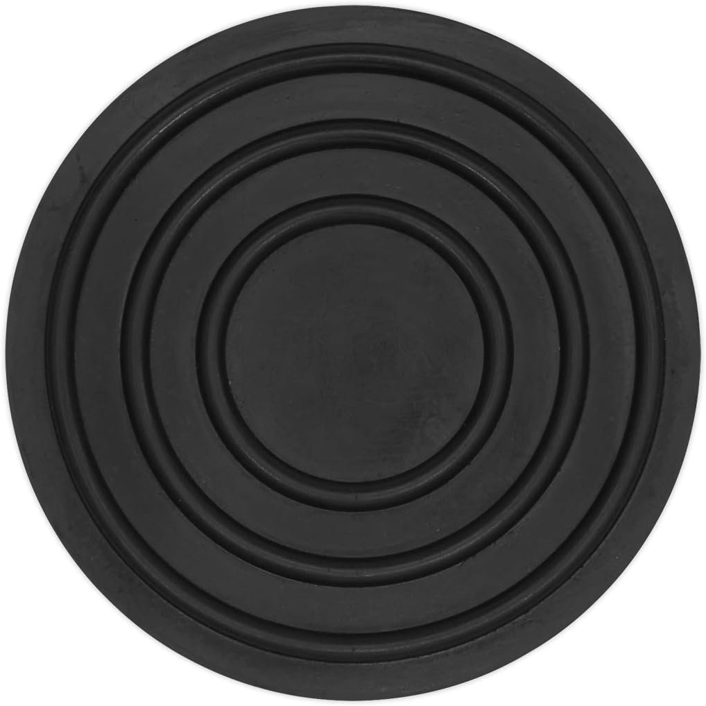 Sealey JP12 Safety Rubber Jack Pad - Type B , Black