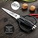 Kitchen Shears, TANSUNG Kitchen Scissors Heavy Duty Dishwasher Safe Food Scissors, Multipurpose Scissors Stainless Steel Kitchen Scissors for Chicken, Poultry, Vegetables, Meat, Fish, Herbs, BBQ
