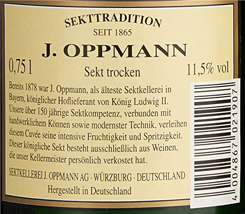J. Oppmann Retro Sekt (6 x 0.75 l) – Bild 6