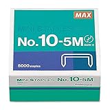 Max Mini Staples, for Use in Max HD-10DF, 5/1-Inch