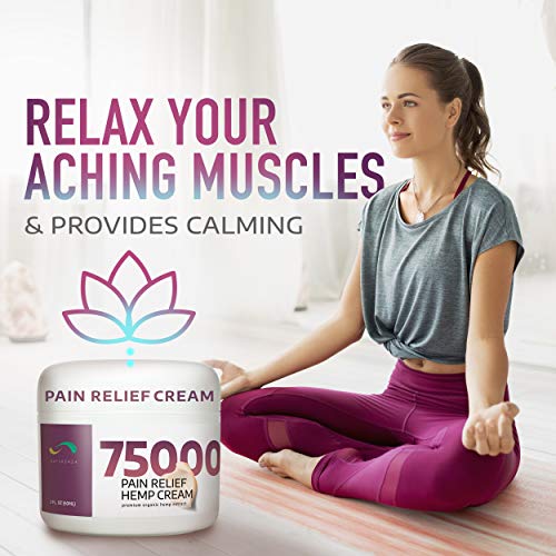 Pain Relief Hemp Cream Maximum Strength Remedy for Pain Relief