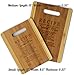 Core Kitchen 11 in. W x 14 in. L Beige Bamboo Cutting Board