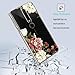 Booceicd for Nokia 6.1 Case, for Nokia 6 2018 Case with Flowers, Shockproof Clear Floral Pattern Soft Flexible TPU Back Slim Case Cover for Nokia 6.1 2018 Blossom Flower