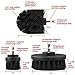 Ultra Stiff Drill Brush Power Scrubber with 6 Inch Extender Drill Brush Kit – Drill Brush Attachment for Cleaning – Drill Brush – Cleaning Drill Brush Set - Nylon Drill Brush - Grill Brush