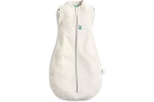 ergoPouch 0.2 TOG Cocoon Baby Sleep Sack 0-3 Months, Swaddle Sleeping Bag, Temperature Control Wearable Blanket (Grey Marle)