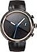 ASUS ZenWatch 3 WI503Q-GL-DB 1.39-inch AMOLED Smart Watch with dark brown leather strap (Brown-Rubber Band)