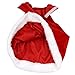 XADP 3pc Christmas Doll Clothes Red Color Including Hat Shawl Dresses Outsuits Fits American Girl Doll and Other 18 Inch Girl Dolls