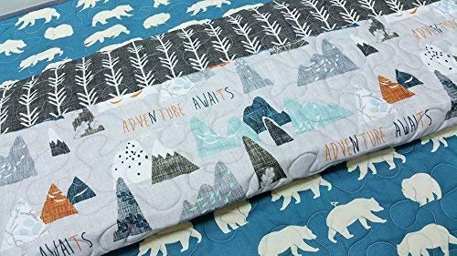 mountain baby blanket