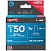 Arrow T50 9/16" Staples, 1250 Count primary