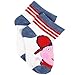 Peppa Pig George Boys 6 pack Socks (2-4 (Shoe:4-7), Game On Quarter)