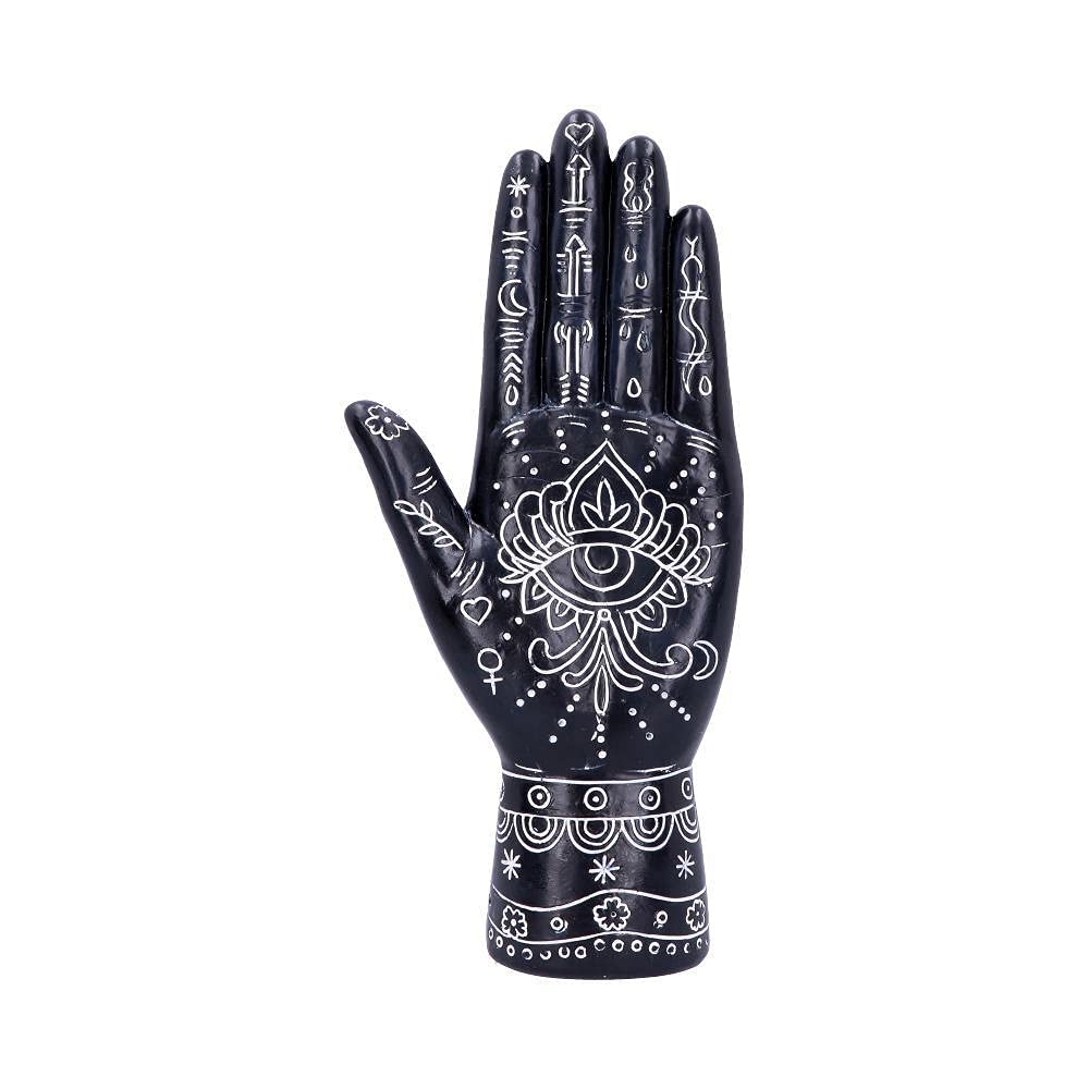 Nemesis Now U4798P9 Hamsa Hand 22.5cm, Black, One Size