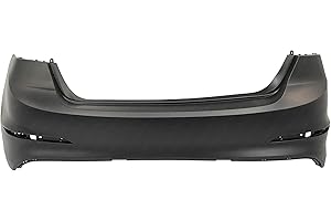 BUMPERS THAT DELIVER - Primered, Rear Bumper Cover Replacement for 2017 2018 Hyundai Elantra Sedan 17 18, HY1100212
