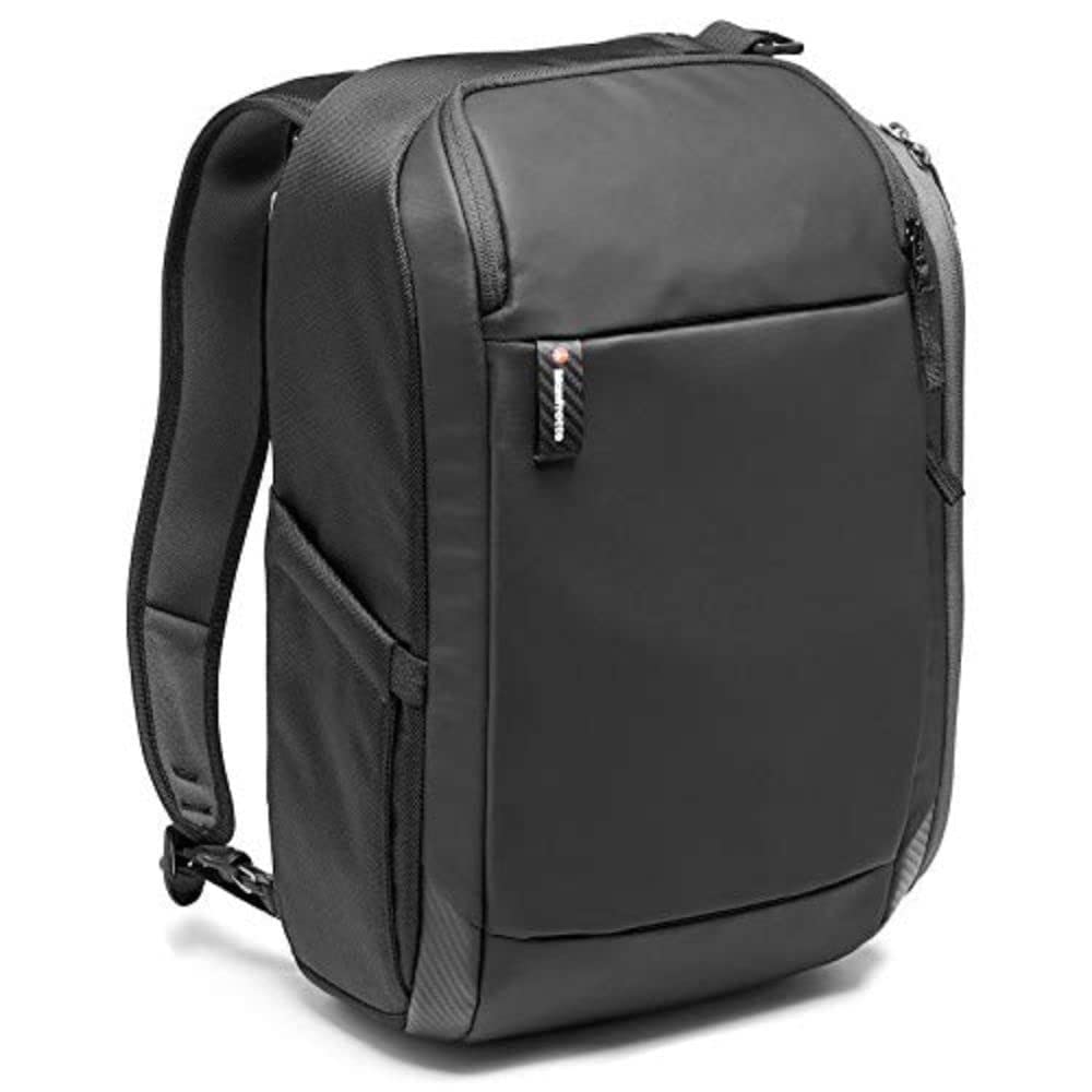 Manfrotto MB MA2-BP-H Advanced² Hybrid 3in1 Backpack, Shoulder and Top Handle Bag, for Mirrorless And Standard Lenses + Laptop, Interchangeable Padded Divider System, Tripod Attachment, Coated Fabric