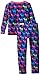 Hatley Little Girls' Thermal Ski Underwear - Graphic Deers