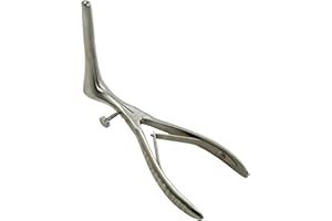 Adult Size Large Nasal Speculum with 3in Long Blade, Septum Nasal Examination Diagnostics Instrument - German Stainless Steel