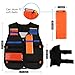 Udoop Tactical Vest Kits for Nerf Guns N-Strike Elite Series Nerf Vest for Boys Blaster Game Play Perfect Nerf Accessories Gift for Christmas or Birthday
