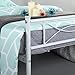 GIME Bed Frame Twin Size for Kids/Student, Easy Set-up Premium Metal Platform Mattress Foundation/Box Spring Replacement with Headboard and Footboard, Under-Bed Storage, Enhanced Sturdy Slats(White)