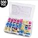 300 Pcs Heat Shrink Wire Connectors, Eventronic Waterproof Marine Automotive Copper Wire Electrical Terminals Kits