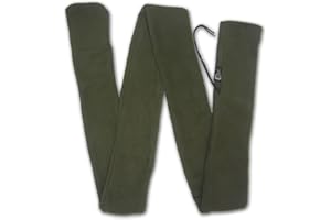 CarolUSA Archery, Traditional Hunting, Outdoor Indoor Target Archery Sports Polyester Fleece Longbow Cover, Case, Recurve Bow Sleeve, Sock