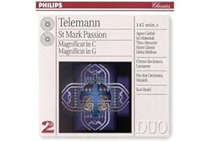 Telemann: St Mark Passion: Magnificat in C / Magnificat in G