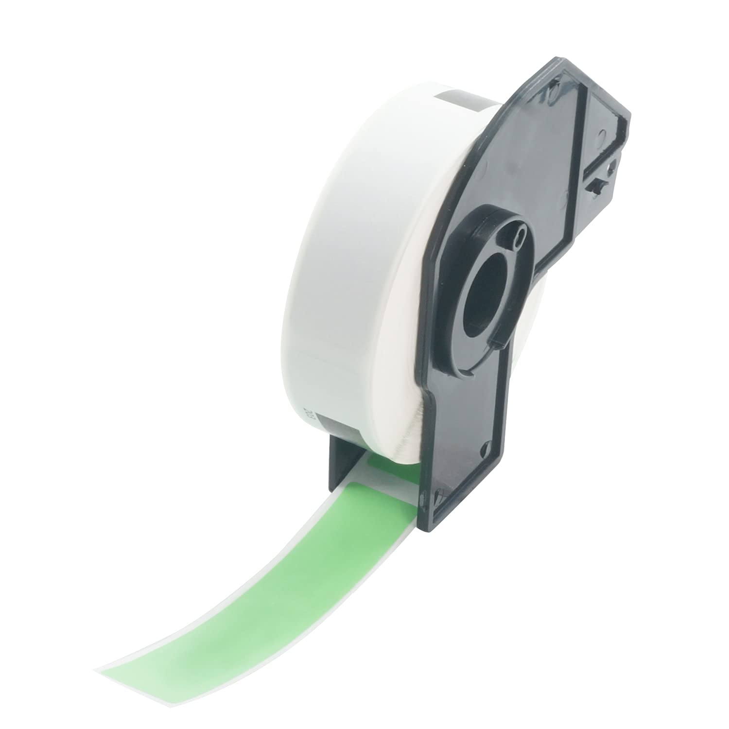 BETCKEY - 300 Green Labels Replacement for Brother DK-11203, 17mm x 87mm File Folder Labels Compatible with Brother QL Label Printers