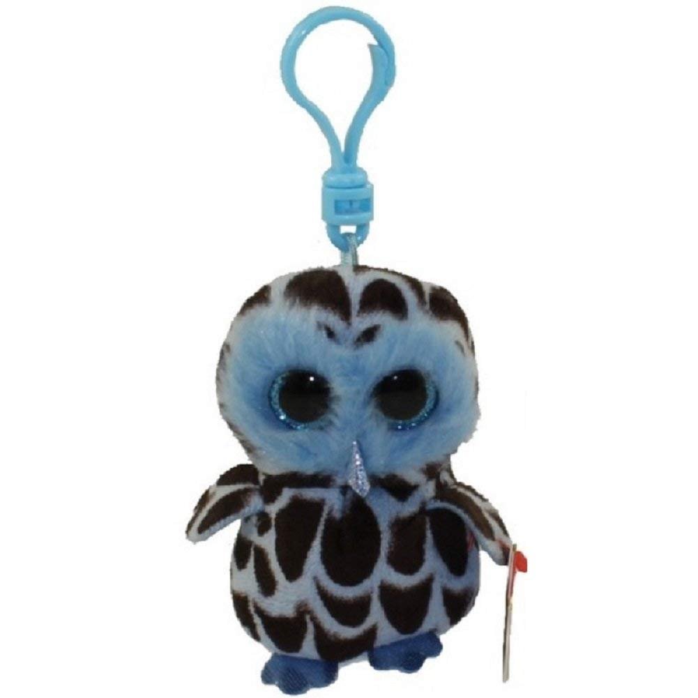 TY YAGO Owl - Boo Key Clip