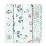 aden + anais Classic Muslin Swaddles 4 Pack - Woodland Pals