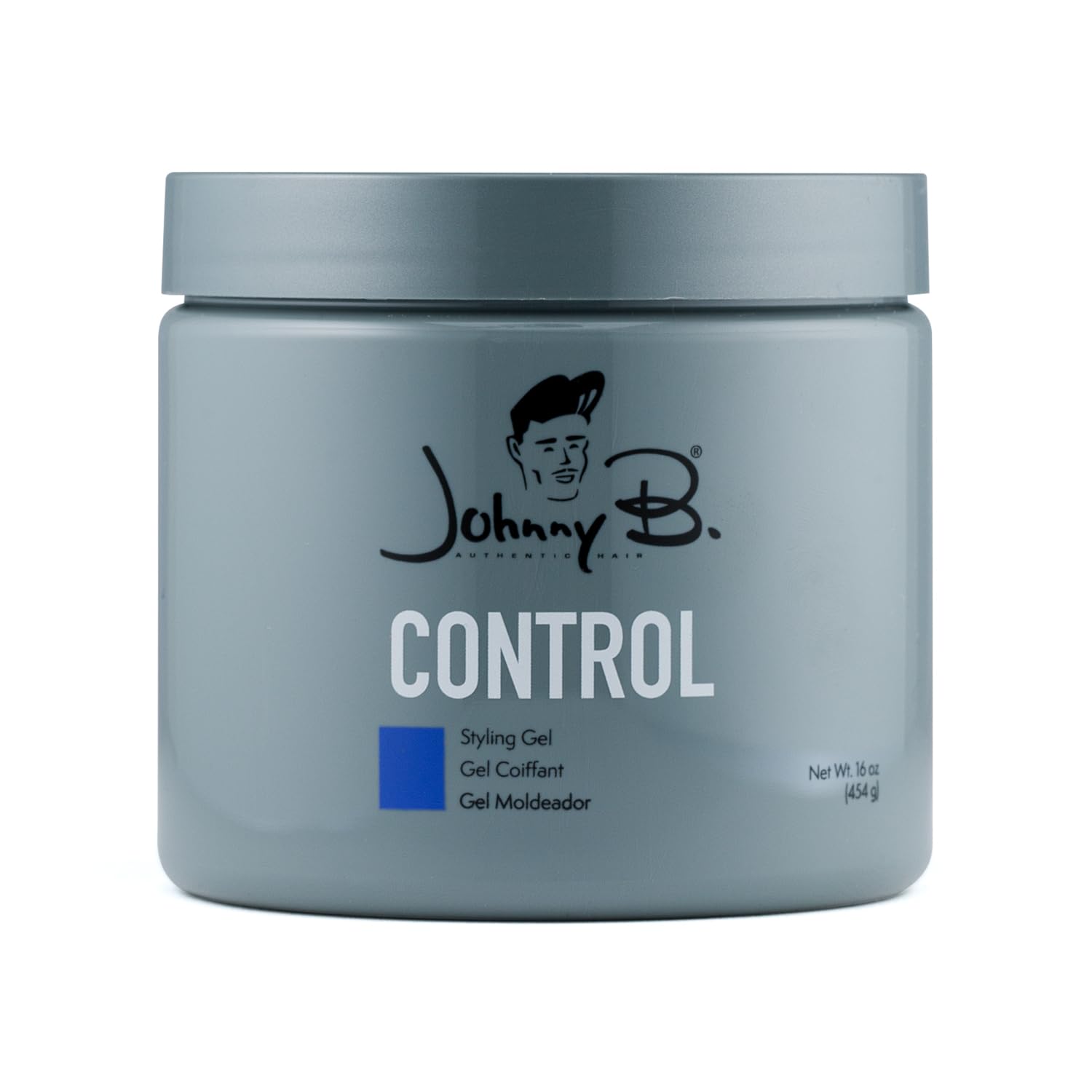 Photo 1 of JOHNNY B. Control Alcohol-Free Hair Styling Gel, Strong Hold, All Hair Types 16 oz.