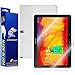 ArmorSuit MilitaryShield White Carbon Fiber Skin Wrap Film + HD Clear Screen Protector for Samsung Galaxy Note 10.1 (2014) - Anti-Bubble Film