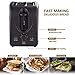 2-Slice Toaster,Household Automatic Fast Heating Compact Brushed Stainless Steel Bread Toaster Breakfast Bagels Muffins,Waffles,Bagels,Wide Slot Temp-Control,Cool Touch Defrost Reheat Cancel