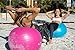 Live Infinitely Exercise Ball (55cm-95cm) Extra Thick Professional Grade Balance & Stability Ball- Anti Burst Tested Supports 2200lbs- Includes Hand Pump & Workout Guide Access Pink 55cm