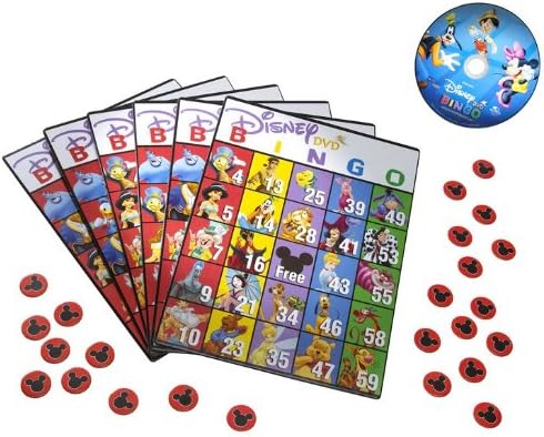 Disney DVD Bingo Game - Amazon Mỹ | Fado.vn