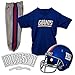 Franklin Sports New York Giants Kids Football Uniform Set - NFL Youth Football Costume for Boys & Girls - Set Includes Helmet, Jersey & Pants - Medium