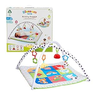 Early Learning Centre Blossom Farm Playmat & Arch, Physical Development, Hand Eye Coordination, Stimulates Senses, Baby…