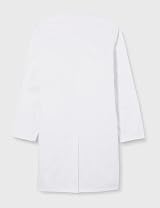 BP Mens Doctor's Coat Long Sleeve Cotton White Size 39/40n Arm Lift System view 4