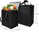 Camelliass 30L Large Insulated Cooler Bag Foldable Food Delivery Picnic Thermal view 2