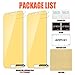 eSamcore Samsung Galaxy S6 Edge Screen Protector Easy Application, Anti-Bubble Case Friendly [Full Coverage] Soft HD Clear Film for Galaxy S6 Edge SM-G925 [2-Pack]
