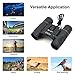 Kid Binoculars Folding Pocket Binoculars 8x21 Compact Mini Binocular High Power Binoculars for Kids Adults Bird Watching Concerts Theater for Christmas Lightweight and Durable(0.35 lb)