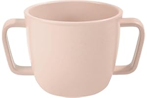 Double Handled Mug 230ML Children's Mug Two Handled Mug for Elderly Toddler Mug Solid Color Coffee Cup Drinking Cup for Water