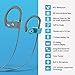 Mpow Flame Bluetooth Headphones Sport IPX7 Waterproof Wireless Sport Earbuds, Richer Bass HiFi Stereo in-Ear Earphones, 7-9 Hrs Playback, Running Headphones W/CVC6.0 Noise Cancelling Mic, Green