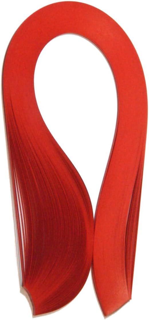 Quilling Paper 3 mm Bands Pack of 125 pcs. red