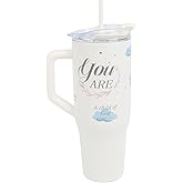 Tamarac Christian Gifts for Women 40oz Inspiration Tumbler With Handle and Straw Lid, Insulated Stainless Steel Travel Coffee Mug Cup