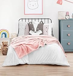 Utopia Bedding Fleece Blanket Kids Size Pink 300GSM