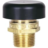 Watts 3/4" Lead-Free Brass Vacuum Relief Valve Male NPT Water Heater Tank | CSA Certified 250F Max 200 Psi Maximum Protective Cap Prevents Siphoning Suits Water Heaters and Steam Systems